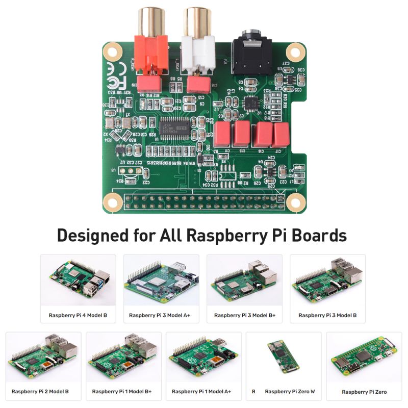 RPi HiFi DAC HAT 